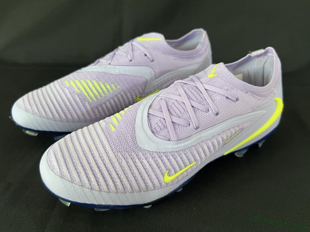 Nike Phantom 6 Low Elite FG Firm Ground Soccer Cleats - Purple/Yellow/Gold