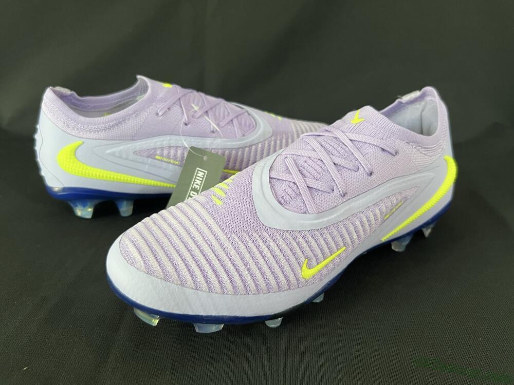 Nike Phantom 6 Low Elite FG Firm Ground Soccer Cleats - Purple/Yellow/Gold