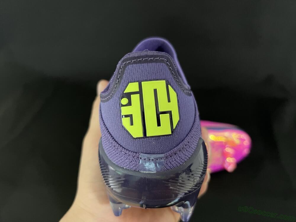 Adidas F50+ Elite Laceless FG Firm Ground Soccer Cleats - Pink/Yellow/Purple