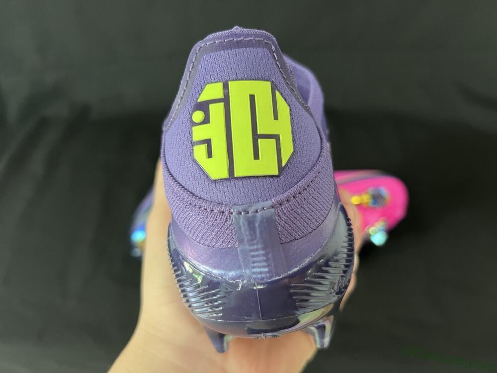 Adidas F50+ Lightstrike Pro Laceless FG Firm Ground Soccer Cleats - Pink/Yellow/Purple