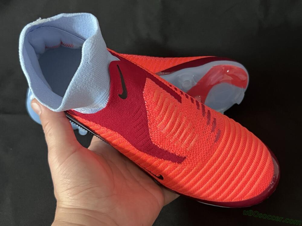 Nike Phantom 6 Elite FG Firm Ground Soccer Cleats - Red/Blue/Black