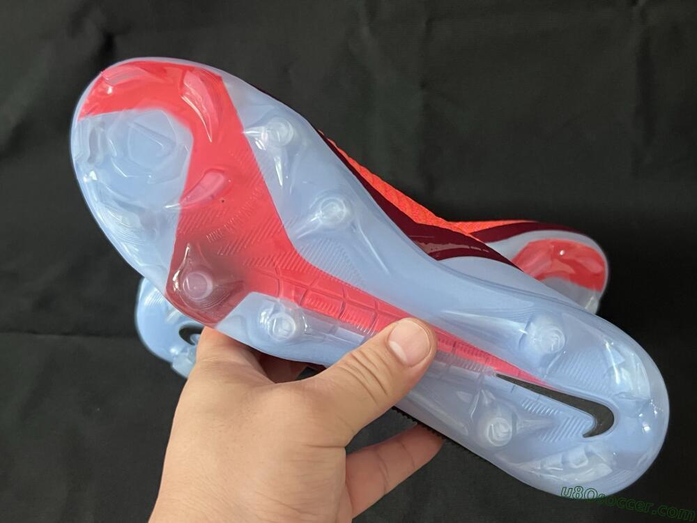 Nike Phantom 6 Elite FG Firm Ground Soccer Cleats - Red/Blue/Black
