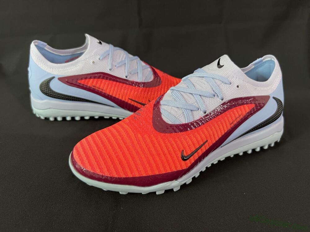 Nike Phantom 6 Elite TF Artificial Turf Soccer Shoes - Red/Jade/Black