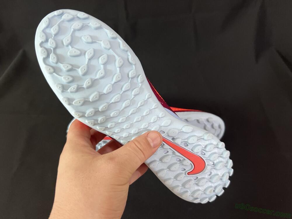 Nike Phantom 6 Elite TF Artificial Turf Soccer Shoes - Red/Jade/Black