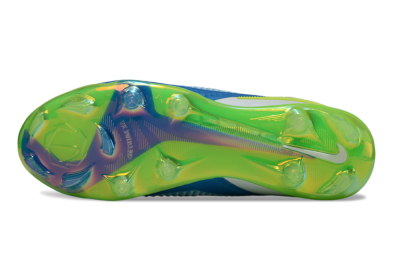 Nike Phantom 6 Low Elite FG Firm Ground Soccer Cleats - Blue/Yellow/White