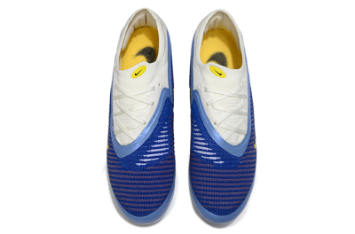 Nike Phantom 6 Low Elite AG Artificial Grass Soccer Cleats - Blue/White/Black