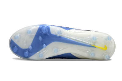 Nike Phantom 6 Low Elite AG Artificial Grass Soccer Cleats - Blue/White/Black
