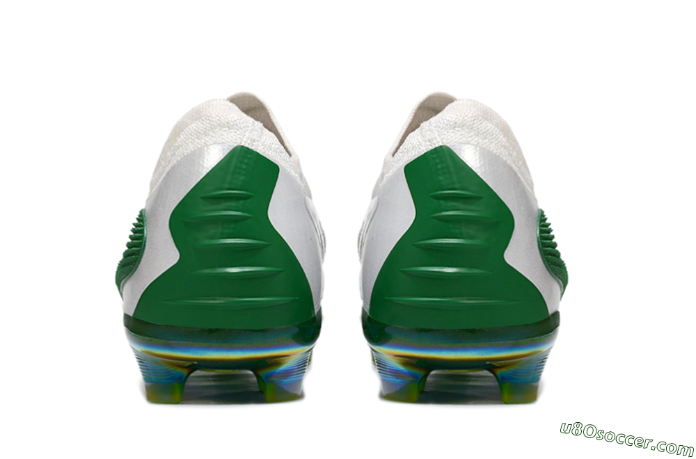 Nike Phantom 6 Low Elite FG Firm Ground Soccer Cleats - White/Silver/Gold 5