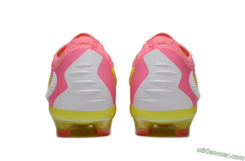 Nike Phantom 6 Low Elite FG Firm Ground Soccer Cleats - Yellow/Pink/White 5