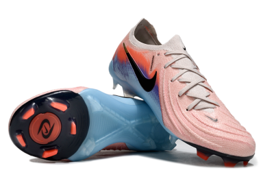 Nike Phantom GX 2 Elite FG Firm Ground Soccer Cleats - Pink/Red/Blue