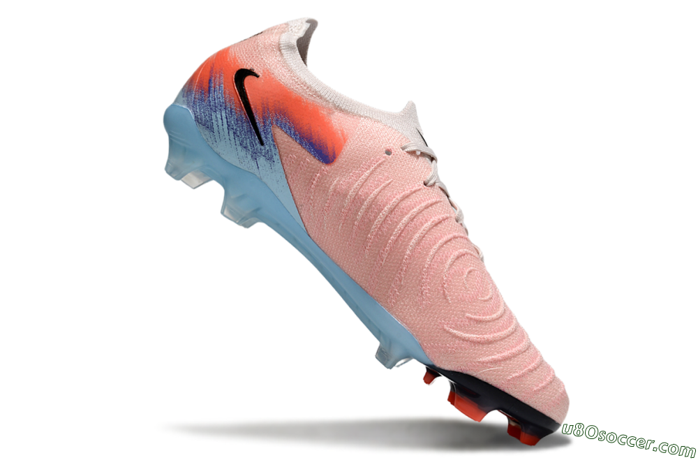 Nike Phantom GX 2 Elite FG Firm Ground Soccer Cleats - Pink/Red/Blue 4