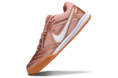 Supreme x Nike SB Gato IC Indoor & Futsal Soccer Shoes - Gold/White/Brown