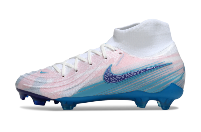 Nike Phantom Luna Elite FG Firm Ground Soccer Cleats - Pink/White/Blue