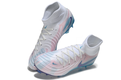 Nike Phantom Luna Elite FG Firm Ground Soccer Cleats - Pink/White/Blue