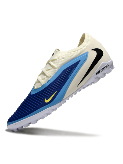 Nike Phantom 6 Low Elite TF Artificial Turf Soccer Shoes - Blue/White/Black