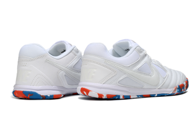 Supreme x Nike SB Gato IC Indoor & Futsal Soccer Shoes - White/Blue/Red