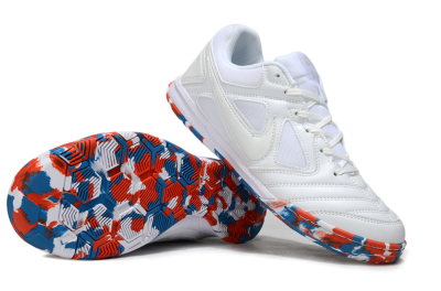 Supreme x Nike SB Gato IC Indoor & Futsal Soccer Shoes - White/Blue/Red