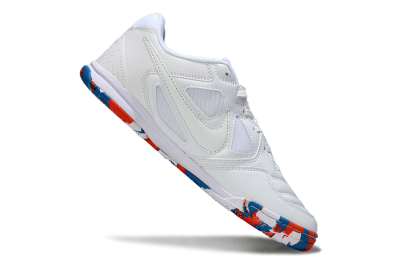 Supreme x Nike SB Gato IC Indoor & Futsal Soccer Shoes - White/Blue/Red