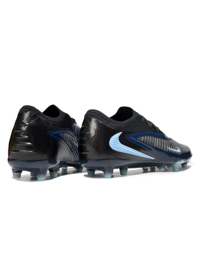 Nike Phantom 6 Low Elite AG Artificial Grass Soccer Cleats - Grey/Black/Jade