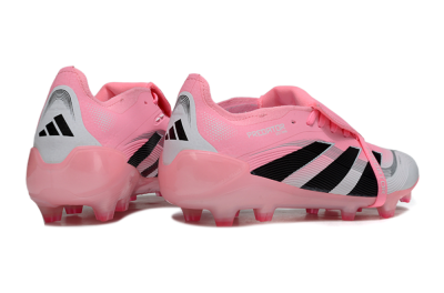 Adidas Predator 25 Foldover Tongue FG Firm Ground Soccer Cleats - Pink/White/Black