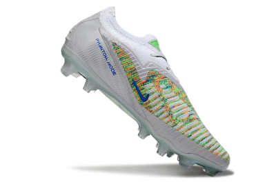 Nike Phantom 6 Low Elite FG Firm Ground Soccer Cleats - White/Red/Yellow
