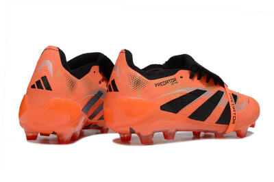 Adidas Predator 25 Foldover Tongue FG Firm Ground Soccer Cleats - Red/Black/White