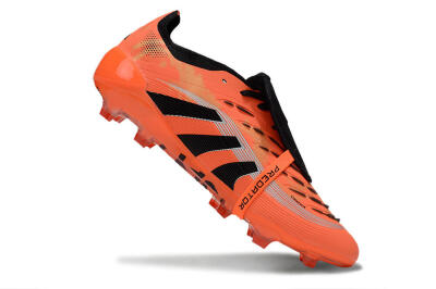 Adidas Predator 25 Foldover Tongue FG Firm Ground Soccer Cleats - Red/Black/White