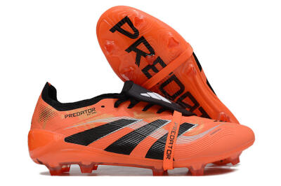 Adidas Predator 25 Foldover Tongue FG Firm Ground Soccer Cleats - Red/Black/White
