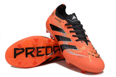 Adidas Predator 25 Elite FG Firm Ground Soccer Cleats - Red/Black/White