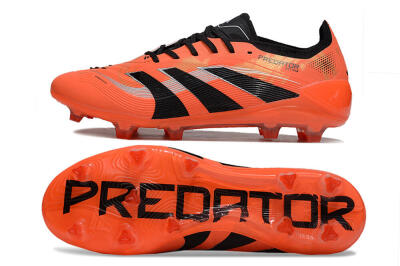 Adidas Predator 25 Elite FG Firm Ground Soccer Cleats - Red/Black/White