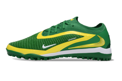 Nike Phantom 6 Low Elite TF Artificial Turf Soccer Shoes - Green/Yellow/White