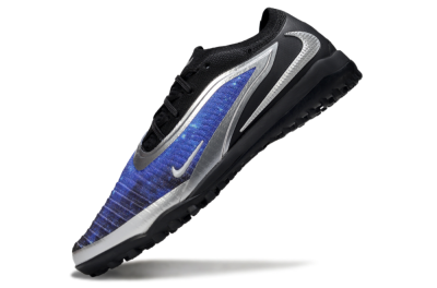 Nike Phantom 6 Low Elite TF Artificial Turf Soccer Shoes - Blue/Silver/Black