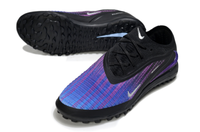 Nike Phantom 6 Low Elite TF Artificial Turf Soccer Shoes - Blue/Purple/Black