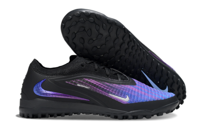 Nike Phantom 6 Low Elite TF Artificial Turf Soccer Shoes - Blue/Purple/Black