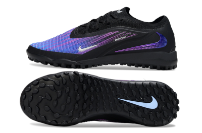 Nike Phantom 6 Low Elite TF Artificial Turf Soccer Shoes - Blue/Purple/Black