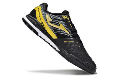 Joma Top Flex IC Indoor & Futsal Soccer Shoes - Black/Gold/White