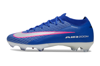Nike Air Zoom Mercurial Vapor 16 Elite FG Firm Ground Soccer Cleats - Blue/Pink/Silver