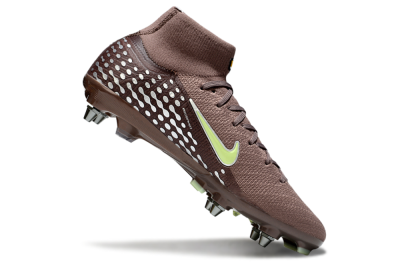 Nike Air Zoom Mercurial Superfly 10 Elite SG Soft Ground Soccer Cleats - Brown/Yellow/White