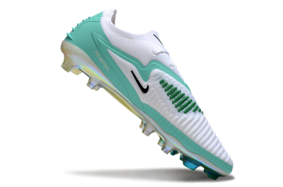 Nike Phantom 6 Low Elite FG Firm Ground Soccer Cleats - White/Jade/Black