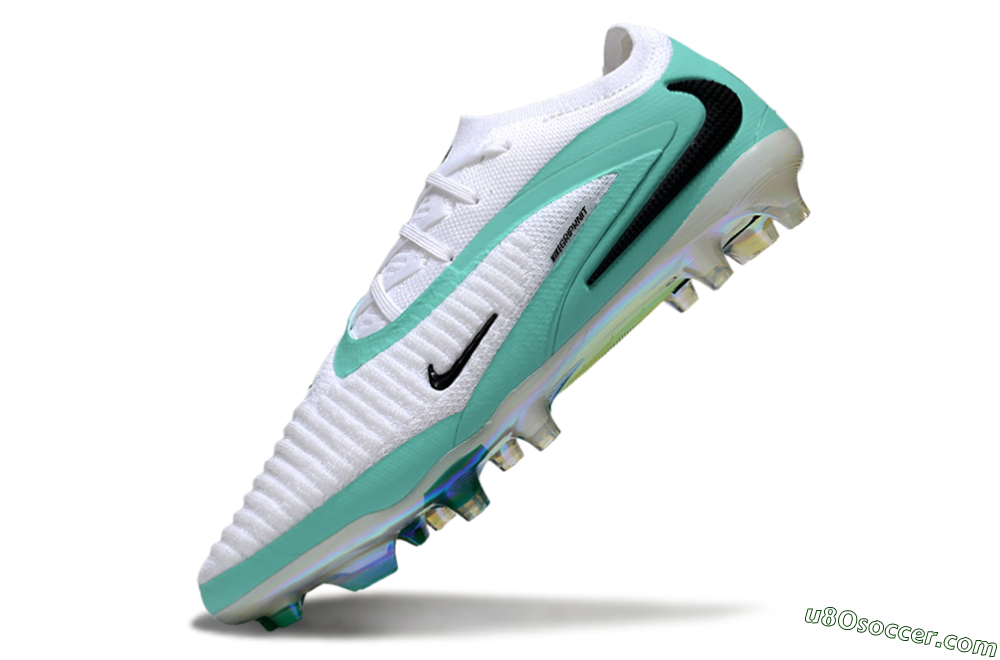 Nike Phantom 6 Low Elite FG Firm Ground Soccer Cleats - White/Jade/Black 5