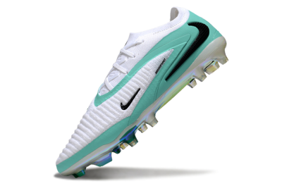 Nike Phantom 6 Low Elite FG Firm Ground Soccer Cleats - White/Jade/Black