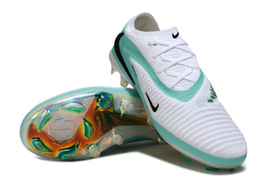 Nike Phantom 6 Low Elite FG Firm Ground Soccer Cleats - White/Jade/Black