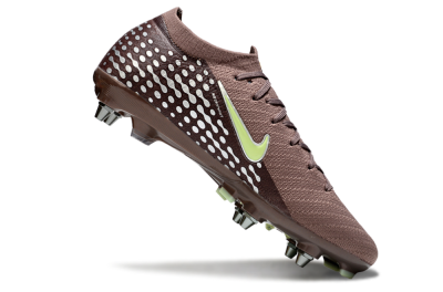 Nike Air Zoom Mercurial Vapor 16 Elite SG Soft Ground Soccer Cleats - Brown/Yellow/White