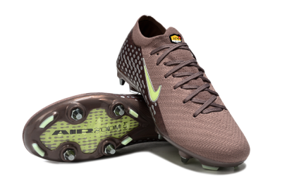 Nike Air Zoom Mercurial Vapor 16 Elite SG Soft Ground Soccer Cleats - Brown/Yellow/White