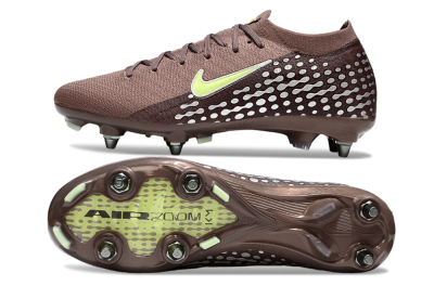 Nike Air Zoom Mercurial Vapor 16 Elite SG Soft Ground Soccer Cleats - Brown/Yellow/White