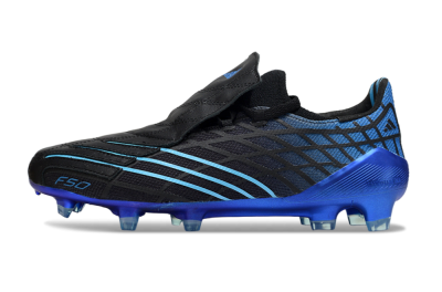 Adidas F50 Spider Remake FG Firm Ground Soccer Cleats - Black/Blue