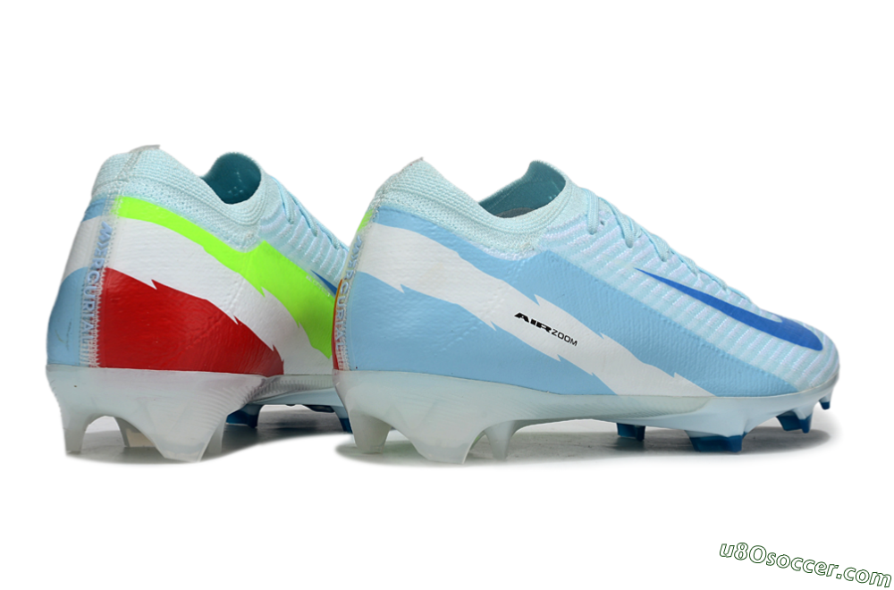 Nike Air Zoom Mercurial Vapor 16 Elite FG Firm Ground Soccer Cleats - Jade/Blue/Black 6