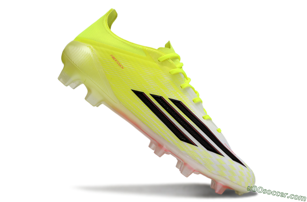 Adidas F50 Elite FG Firm Ground Soccer Cleats - Yellow/Black/Red 4