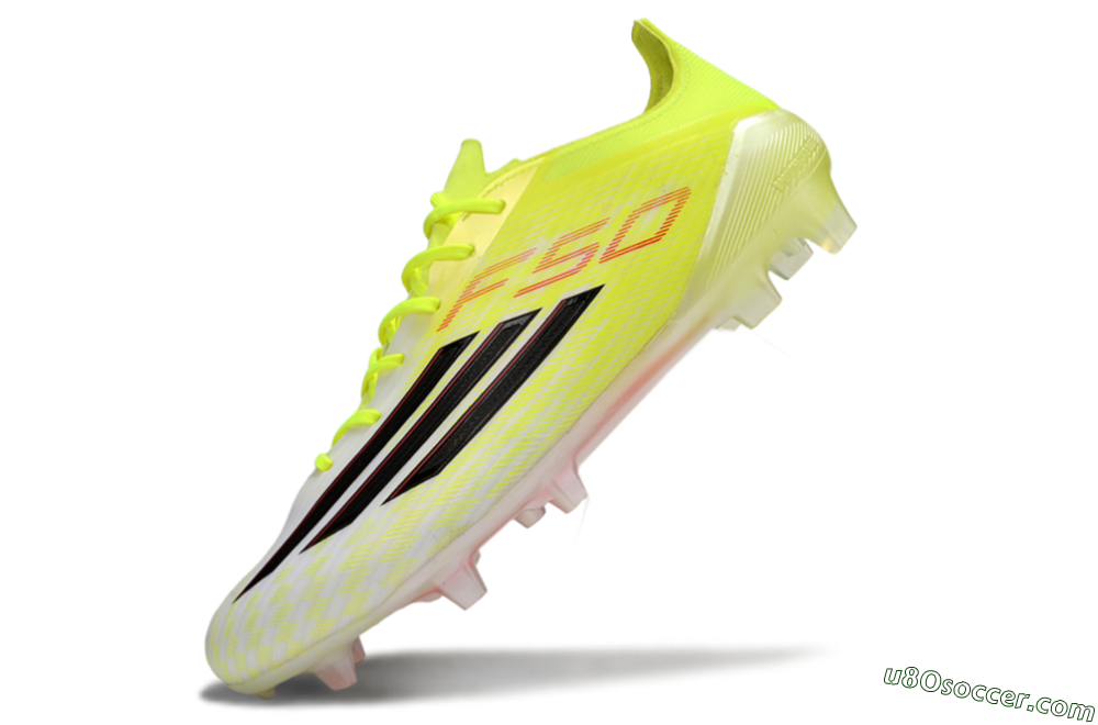 Adidas F50 Elite FG Firm Ground Soccer Cleats - Yellow/Black/Red 5