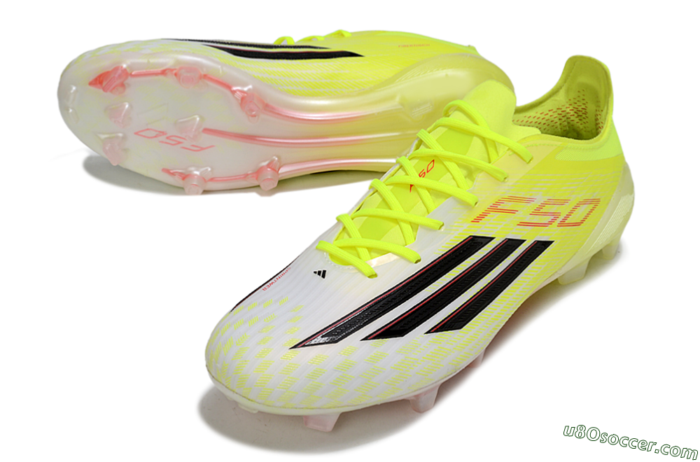 Adidas F50 Elite FG Firm Ground Soccer Cleats - Yellow/Black/Red 3